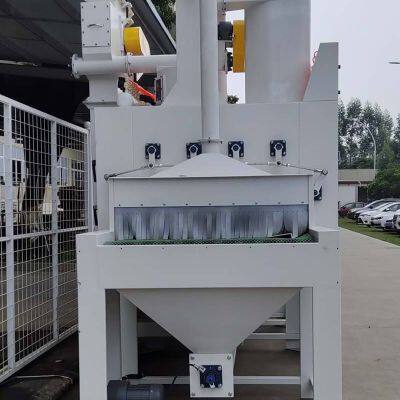 Non-stick Pan Automatic Sandblasting Machine by Bingteng Machinery is Reasonably Designed and Has Reliable Performance