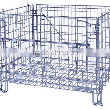 Industrial Wire Mesh Metal Bulk Container