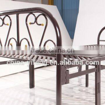 High Quality Steel Folding Single Bed for Sale