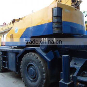 Shanghai Used Condition Kobelco RK250 25t Rough Terrain Crane for Sale in Shanghai for Sale With Good Condition and High Quality photo-2