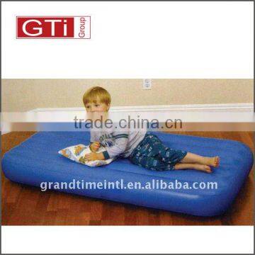 inflatable kids beds blue color