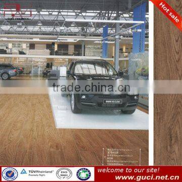 Floor tile wood finish