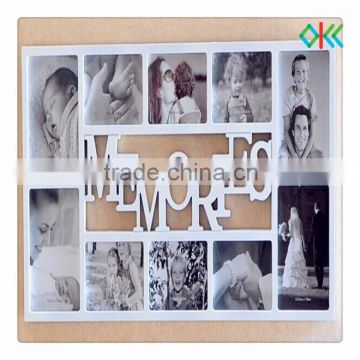 eco-friendly wall decoration plastic photo frame