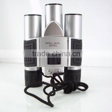 2016 factory price high quality 300k/25mm objective lens binoculars combind with digital camera for outgoing or traveling