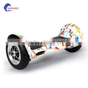 10 inch tire street dance electric scooter self balancing hoverboard