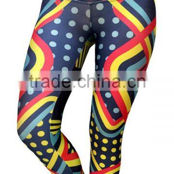 polyester spandex yoga pants fitness,custom made sublimation yoga pants