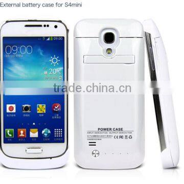 Hot sell external back battery case for Samsung galaxy S4 mini 2800mAh