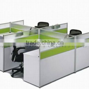 Classic 4 Person Cubicle Call Center Design Wooden Office Open Workstation(SZ-WS912)