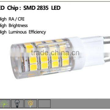 3.5W G9 led bulbs AC 110V/220V ceramic with ce rohs