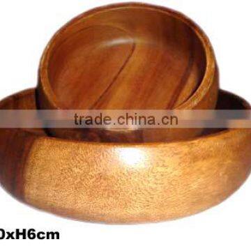 wooden bowl