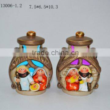 new christmas gift nativity set led light