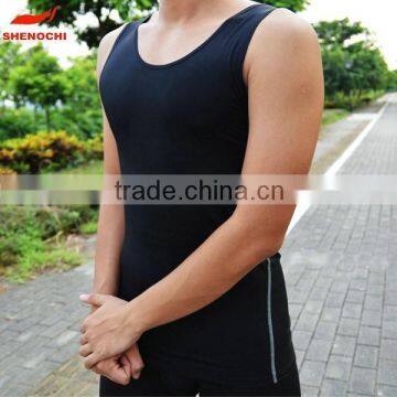 Summer style sleeveless spardex mens sport cooling vest