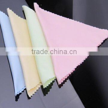 Wholesale Suede Microfiber Lens Optical Cleaning Cloth , glass clearing pile