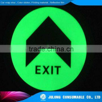 Hot sale factory Luminescent vinyl films glow in dark with high quality