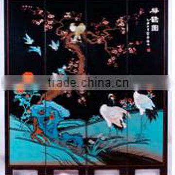 Chinese Antique Furniture Black Screen