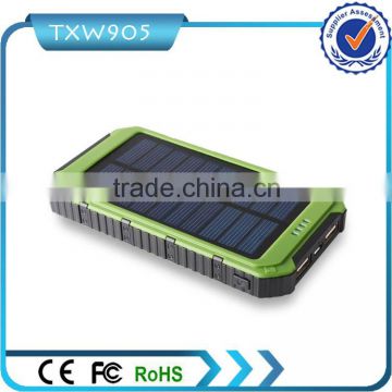 10000mAh Solar Panel Power Bank Mobile Power Bank With Dual USB photo-5