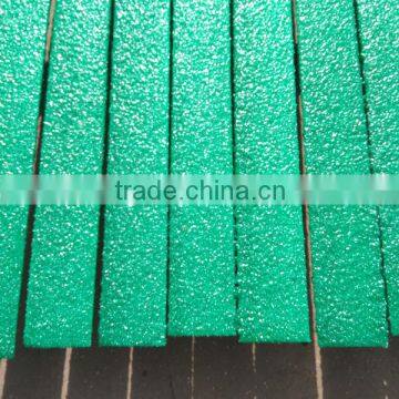 Anti slip Fiberglass reinforced plastic strips/frp flat bar, anti-slip fiberglass decking strip