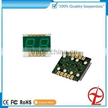 7 segment display with high brightness mini led display