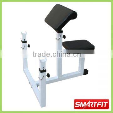 hot saled customized Exercise Bench preacher curl bench biceps bench cheap fitness gym equipment