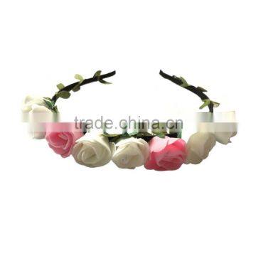 2015 Hot sale new daisy flower crown fashion headband H4079