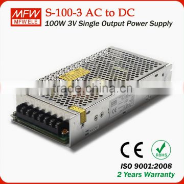 2014 new products 100w 3.3v power supply single output Constant Voltage