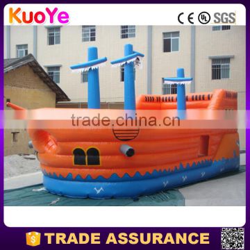 hot sale factory supply pirate ship type inflatable fun city for kids,inflatable amusement park for sale