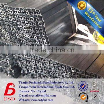 q195 q235 black steel ms square pipe railing price