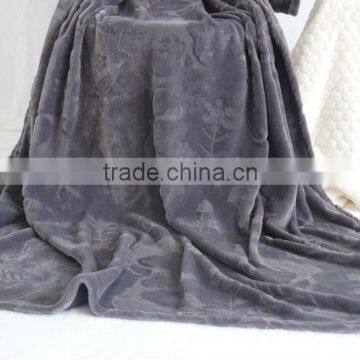 New Style Solid Ultra Super Soft Velvet Throw Polyester Flannel Fleece Micro Plush Luxury BLANKET All Sizes With Cutting Pattern photo-2