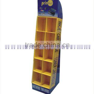 Toner Floor Paper Display Rack