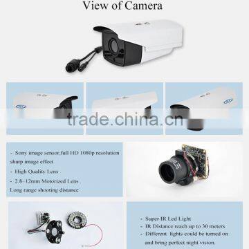 2mp ir Cut Zoom Poe 1080p Front Door Wall-mounted Survillance ip Camera With ce Rohs photo-3
