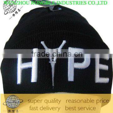 Super quality useful cheap custom 100% acrylic beanies