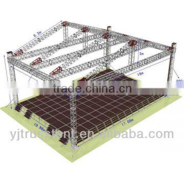 18x12m Aluminum Truss with Stage System