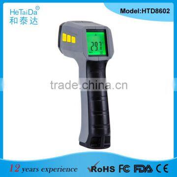 Celsius Fahrenheit Switchable Digital Thermometers Industrial Infrared Thermometer With Laser Pointer