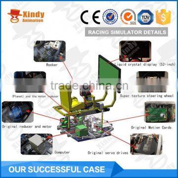 Summer Discount Game Machine 5d Simulator Racing Car Driving Simulator photo-5