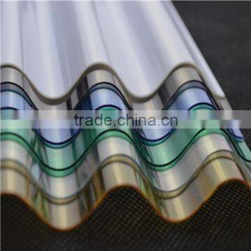 pc corrugated transparent roofing sheet polycarbonate sheet