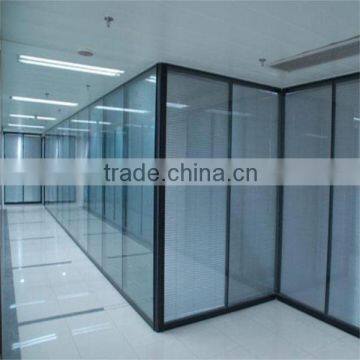 aluminum sliding wall partitions,office glass partition double glass partition