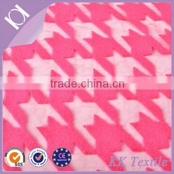 guangzhou lace fabric market organza bottom red lace fabric