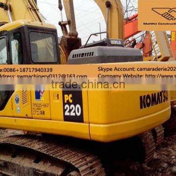 used komatsu PC 220-7 excavator for sale in china ,japan made good condition