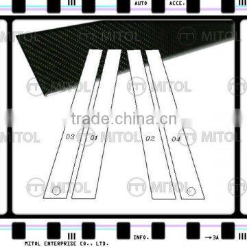 For BMW E36 4D Carbon Fiber Pillar Post