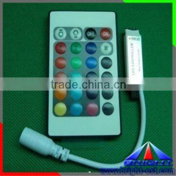 RGB LED Controller Wifi,CE Rohs Mini RGB LED Controller,24Keys Mini LED RGB Controller 12V