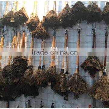 Factory Warehouse Ostrich Feather Magic Wooden Handle Duster photo-6