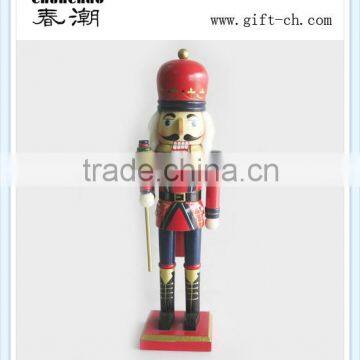 wooden soldier nutcracker for christmas decoration