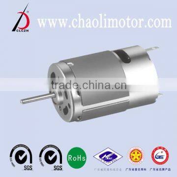 guarantee quality 12V carbon brush dc motor CL-RS380PH for drill motor and vacuum cleaner