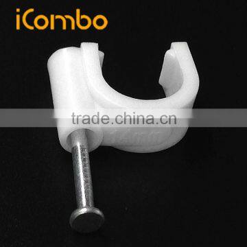 14mm Ribbon Cabledrop Cat6 Decorative Masonry Cable Buckle Clips photo-3