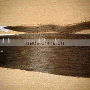 Tape Hair Extensions 4X0.8 OR 4X1cm, 40pcs per pack, 100g/pack