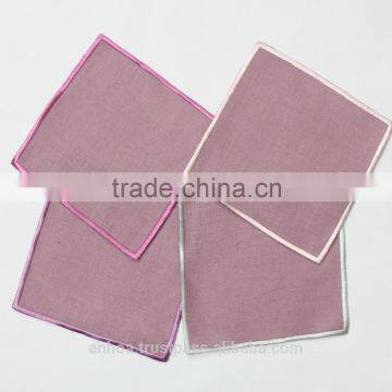 Color Embroidered Border Napkin