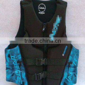 custom cheap neoprene life vest for fishing surfing boating