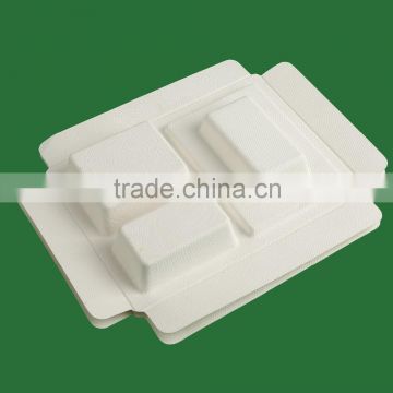 China best sale good service sugarcane pulp mobile phone battery packaging