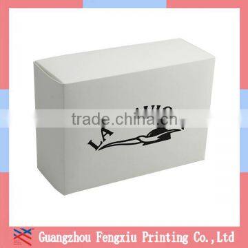 Lid and Bottom White Paper Wholesale Custom Drop Front Shoe Box