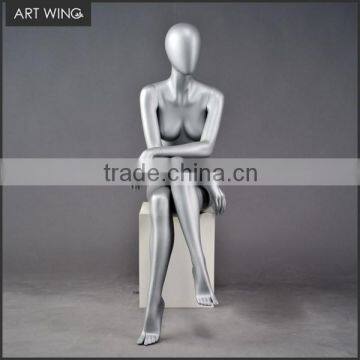 mature wooden arms scarf display female mannequins                        
                                                                                Supplier's Choice